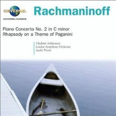 Show details of Rachmaninoff: Piano Concerto No. 2 in C minor; Rhapsody on a Theme of Paganini.