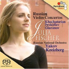 Show details of Russian Violin Concertos [Hybrid SACD] [HYBRID SACD] .