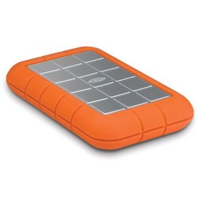 Show details of LaCie 250 GB Rugged Hard Disk with FireWire 800, FireWire 400, and USB2.0.