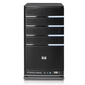 Show details of HP EX485 MediaSmart Home Server (2.0 GHz Intel Celeron 64-Bit Processor, 750 GB Hard Drive, Windows Home Server).