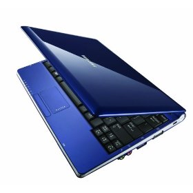 Show details of Samsung NC10-14GB 10.2-Inch Netbook (1.6 GHz Intel Atom Processor, 1 GB RAM, 160 GB Hard Drive, 6 Cell Battery, XP Home) Blue.