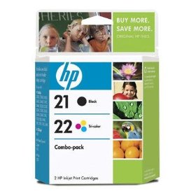 Show details of HP 21/22 Inkjet Print Cartridge Combo Pack (C9509FN).