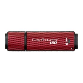 Show details of Kingston DataTraveler 64 GB USB 2.0 Flash Drive DT150/64GB (Red/Black).