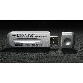 Show details of Medialink Wireless G USB Adapter - 802.11g - 54Mbps - Windows 2000/XP/Vista Compatible.