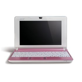 Show details of Acer Aspire One AOA150-1690 8.9-Inch Pink Netbook - 3 Cell Battery.