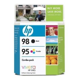 Show details of HP 95/98 Inkjet Print Cartridge Combo Pack (CB327FN).