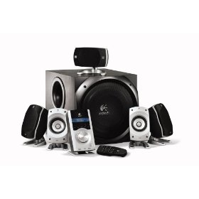 Show details of Logitech Z-5500 THX-Certified 505-Watt 5.1 Digital Surround Sound Speaker System.