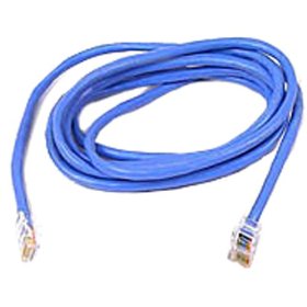 Show details of Belkin A3L791-14-BLU-S RJ45M/RJ45M 14-Feet 10/100BT CAT5E Snagless Patch Cable (Blue).