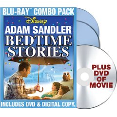 Show details of Bedtime Stories (Plus Standard DVD + Digital Copy + BD Live) [Blu-ray] (2008).