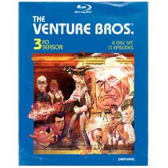 Show details of The Venture Bros.: Season Three [Blu-ray] (2009).