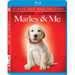 Show details of Marley & Me (Three-Disc Bad Dog Edition) [Blu-ray] (2008).