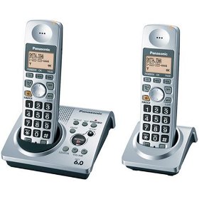 Show details of Panasonic Dect 6.0 Series Dual Handset Cordless Phone System with Answering System (KX-TG1032S).