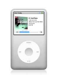 Show details of Apple iPod classic 120 GB Silver (6th Generation).