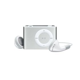 Show details of Apple iPod shuffle 1 GB Silver (2nd Generation).