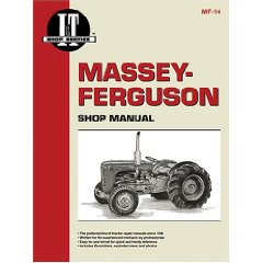 Show details of Massey-Ferguson Shop Manual Models To35, Mh50, Mf50, To35 Diesel, Mhf202, Mf202, Mf35 Diesel, Mf35, Mf204, F40 (Mf-14) (Paperback).