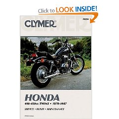 Show details of Honda 400-450Cc Twins 1978-1987: Service Repair Maintenance (Paperback).