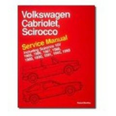 Show details of Volkswagen Cabriolet, Scirocco Service Manual 1985, 1986, 1987, 1988, 1989, 1990, 1991, 1992, 1993 Including Scirocco 16V (Paperback).