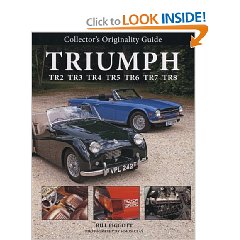 Show details of Collector's Originality Guide Triumph TR2 TR3 TR4 TR5 TR6 TR7 TR8 (Hardcover).