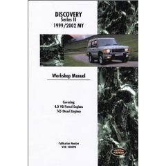 Show details of Land Rover Discovery Workshop Manual: 1999-2002 (Paperback).