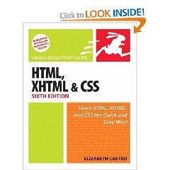 Show details of HTML, XHTML, and CSS, Sixth Edition (Visual Quickstart Guide) (Paperback).