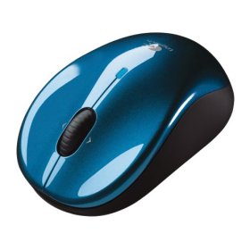 Show details of Logitech V470 Bluetooth Cordless Laser Mouse for Notebooks (Blue).