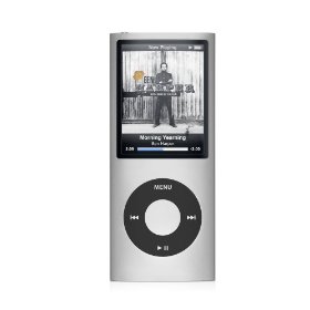 Show details of Apple iPod nano 16 GB Silver (4th Generation).