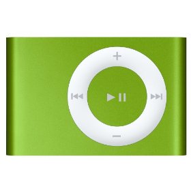 Show details of Apple iPod shuffle 1 GB Bright Green (2nd Generation).
