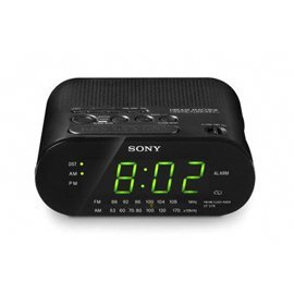 Show details of Sony ICF-C218 Automatic Time Set Clock Radio (Black).