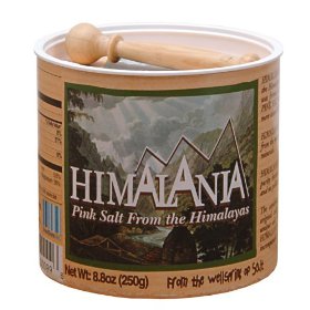 Show details of Himalania Himalayia Pink Salt in Box with serving spoon 8.8 oz.