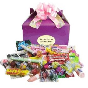 Show details of 1970's Easter Retro Candy Gift Box.
