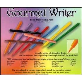 Show details of Americolor &#34Gourmet Writer&#34 Food Decorating Pen. Color Black--2 Pens.