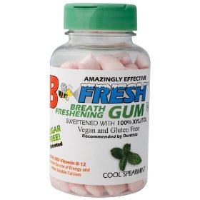 Show details of B-Fresh Inc - Cool Spearmint Gum (Bottle), 100 gum.
