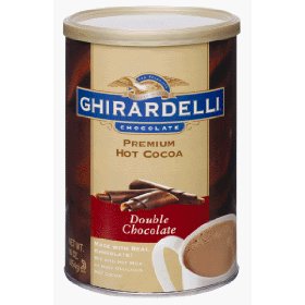 Show details of Ghirardelli Hot Chocolate Mix - Double Chocolate, 16 oz.