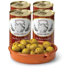 Show details of 4- PACK- Anchovy Stuffed Olives/Aceitunas by latienda.com.