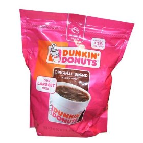 Show details of Dunkin Donuts Original Blend Whole Bean Blend Medium Roast 40.0 Ounce Resealable Bag.