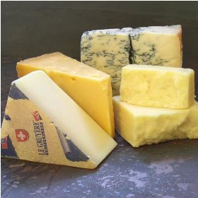 Show details of igourmet's Favorites - 4 Cheese Sampler (2 pound) by igourmet.com.