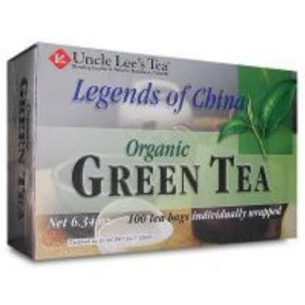 Show details of Legends of China Organic Green Tea 100 Bags.