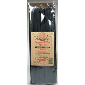 Show details of Rustichella D' Abruzzo Spaghetti Di Nero Black Squid Ink Pasta 17.6 Oz..