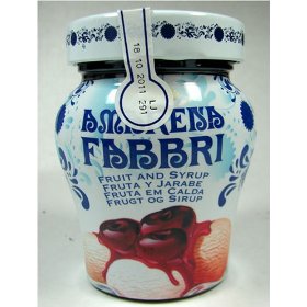 Show details of Amarena Fabbri 8 Ounce Italian Cherries in Syrup.