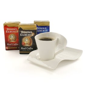 Show details of Douwe Egberts Ground Coffee - Medium Roast (8.8 ounce) by igourmet.com.