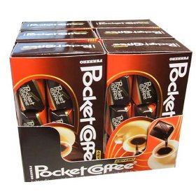 Show details of Pocket Coffee Ferrero 6-18 Piece Packs (108 Piece Case).