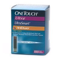 Show details of One Touch Ultra Fast Draw Test Strips, 100 Count.