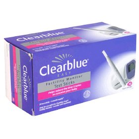 Show details of Clearblue Easy Fertility Monitor Test Sticks, 30-Count Box.