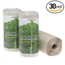 Show details of Seventh Generation Paper Towels, Natural, 2-Ply Sheets (Pack of 30).