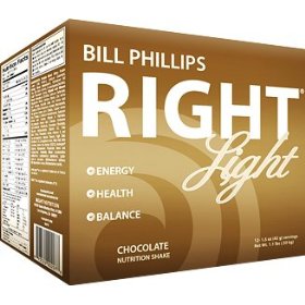 Show details of Right Light Nutrition Shake Chocolate 12 - 1.5 oz Packets.