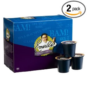 Show details of Emeril's K-cups, Jazzed Up Decaf, 24 Count Boxes (Pack of 2).