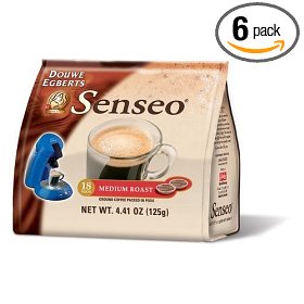 Show details of Senseo Douwe Egberts Medium Roast Coffee Pods, 18-Count 4.41-Ounce Packages (Pack of 6).
