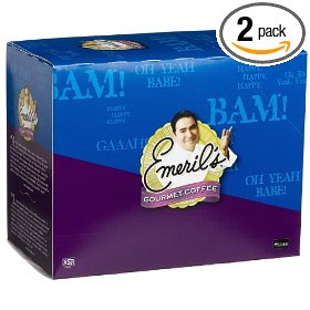 Show details of Emeril's Vanilla Bean Bam!, Medium, K-cups 24-Count Boxes (Pack of 2).