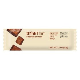 Show details of thinkThin&#0153; Brownie Crunch, 2.1-Ounce Bar (Pack of 10).