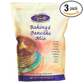 Show details of Pamela's Ultimate Baking and Pancake Mix, 64-Ounce Bags (Pack of 3).